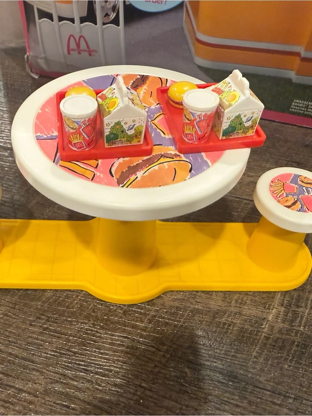 Barbie mcdonald’s playset